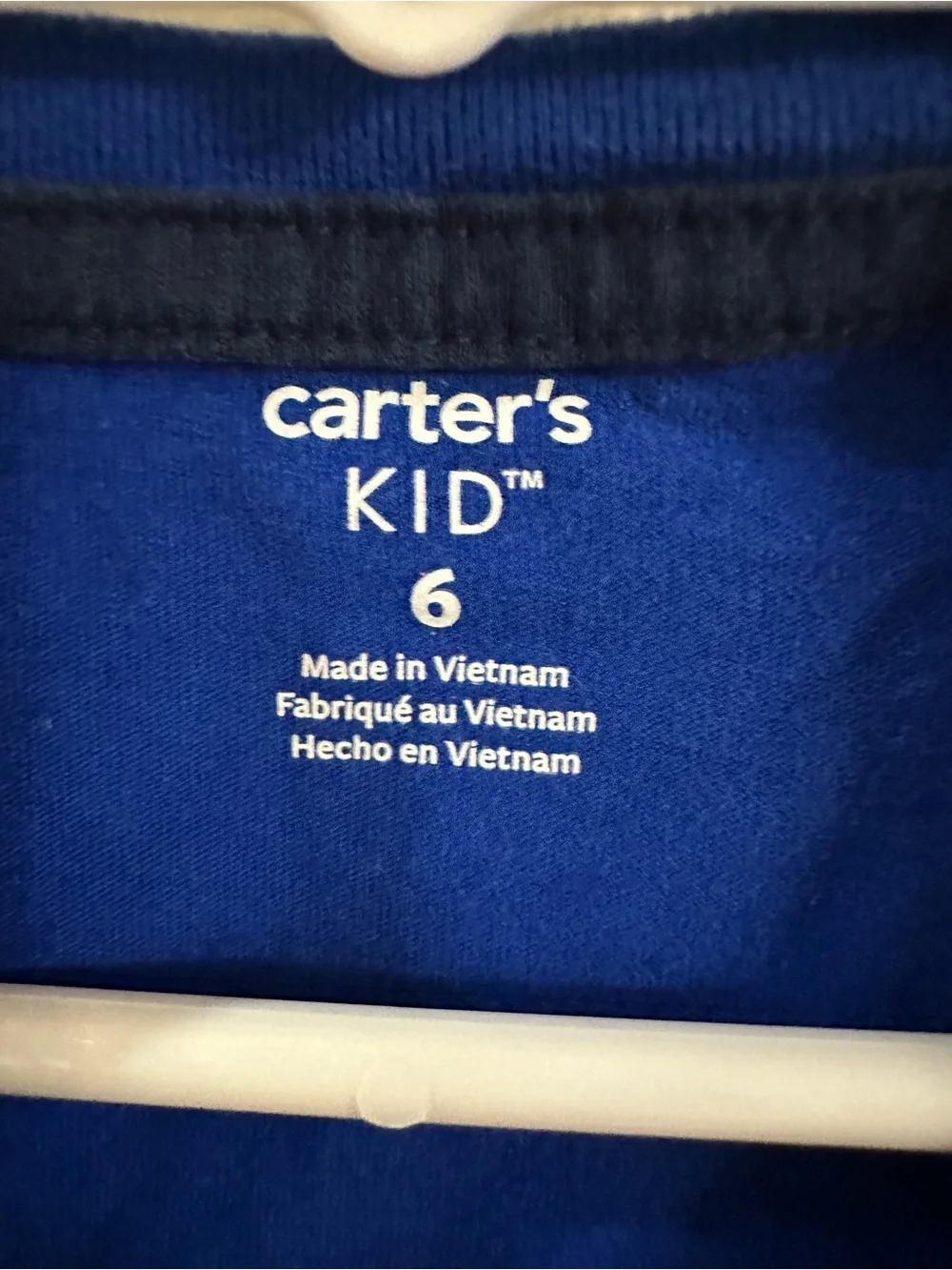 Carter's Blue Graphic 'On The Move' Tee with Green Accent